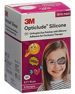 3M Opticlude Silicone pansement orthoptique mini boys 50 Pièce