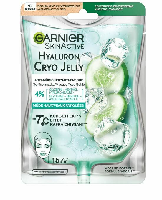Garnier Skinactive Cryo Jelly Tuchmaske Face Btl 27 g jetzt bestellen |  Coop Vitality