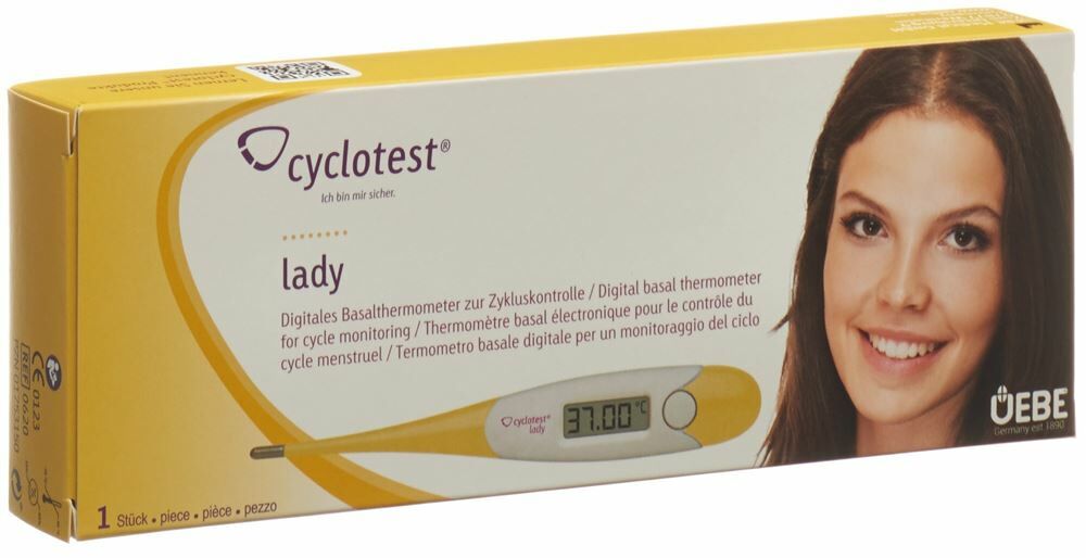 cyclotest lady Digitales Basalthermometer zur Zykluskontrolle, 1