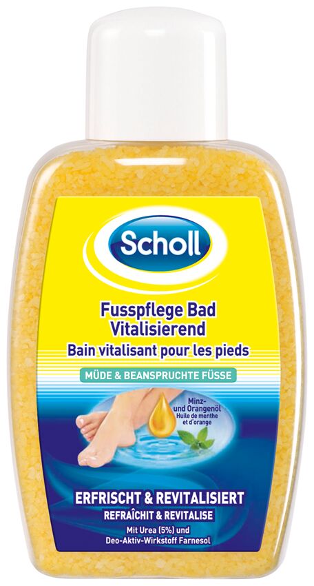 Scholl Fuss Pflege Bad vitalisierend Ds 275 g jetzt bestellen | Coop  Vitality