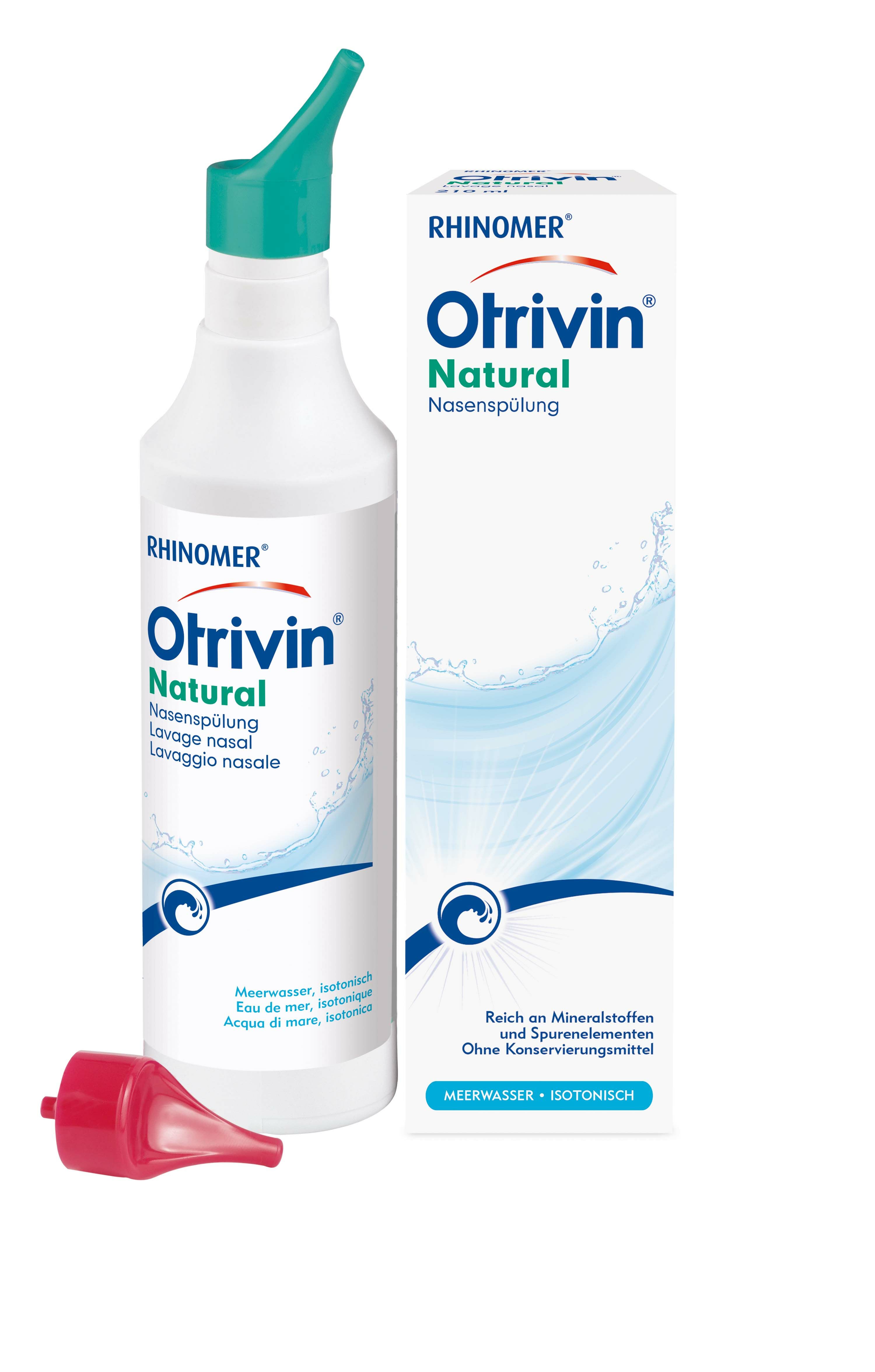 Lavage nasal Otrivin Natural - nettoie et libère le nez