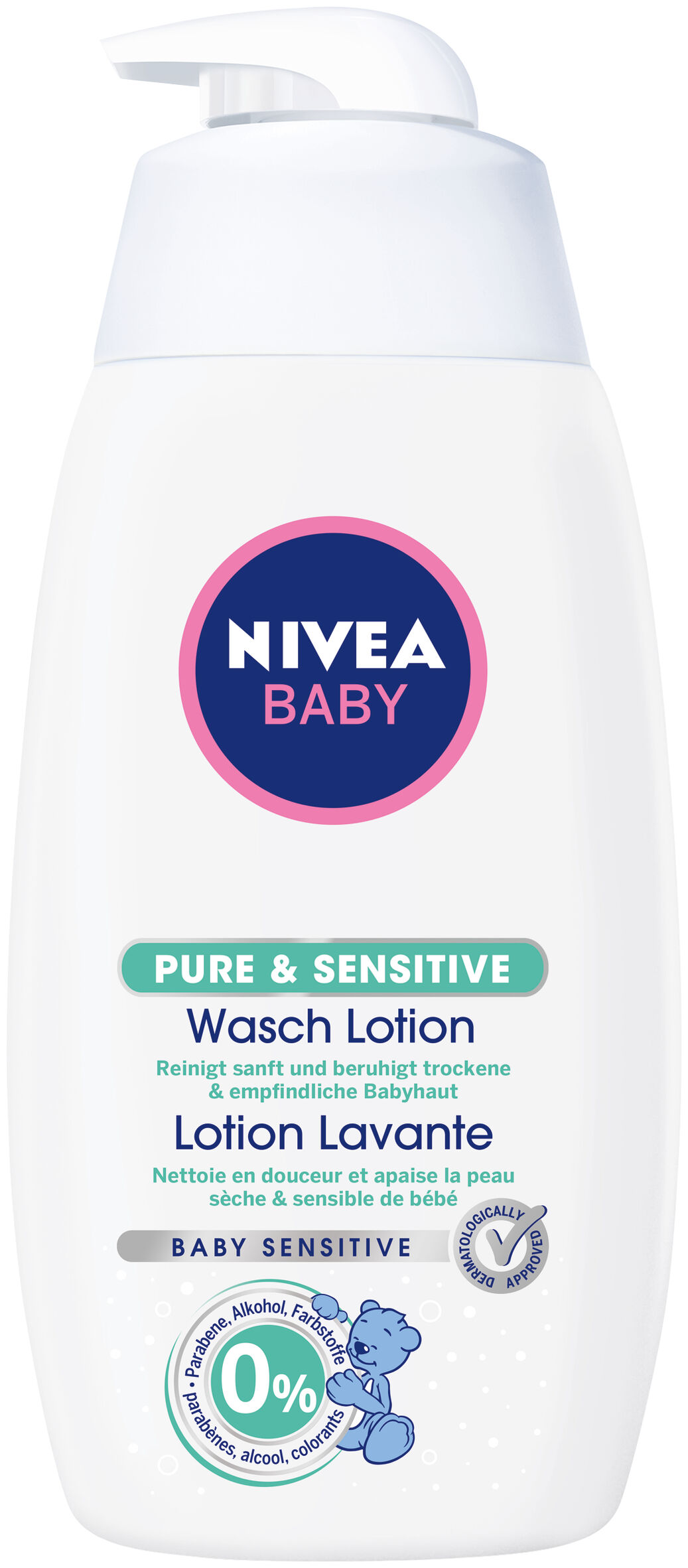 Nivea Baby Pure & Sensitive Wasch Lotion 500 ml acquistare online