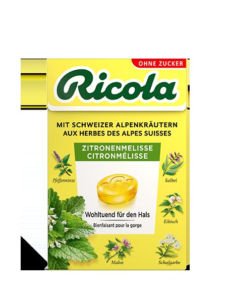 Ricola Lime & Green Tea Pastilles, Buy Online