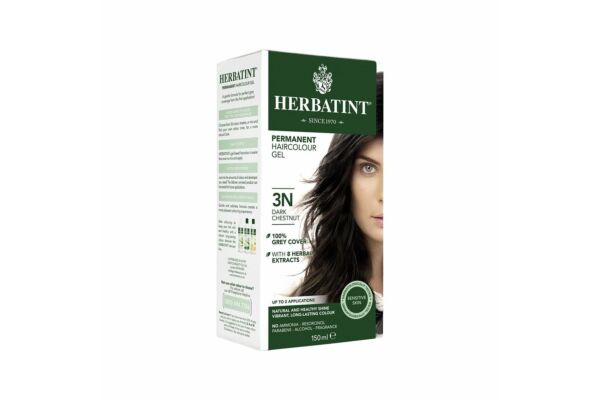 HERBATINT Haarfärbegel 3N Dunkles Kastanienbraun Fl 150 ml