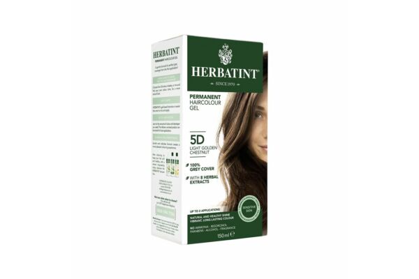 HERBATINT Gel colorant 5D Or clair châtaigne fl 150 ml