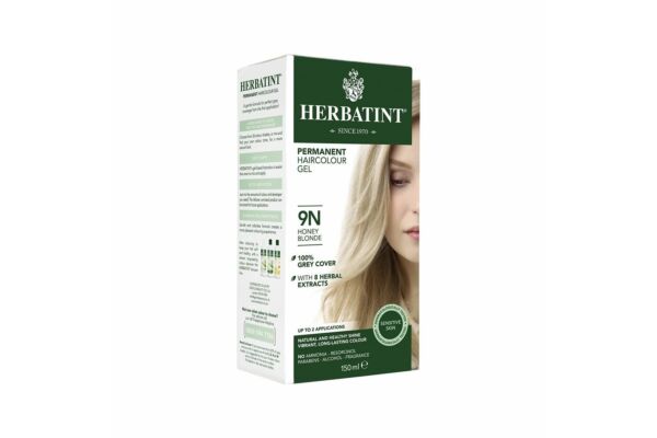 HERBATINT Haarfärbegel 9N Honigblond Fl 150 ml