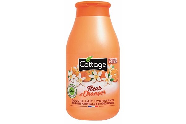 Cottage Douche Lait Fleur d'Oranger fl 250 ml