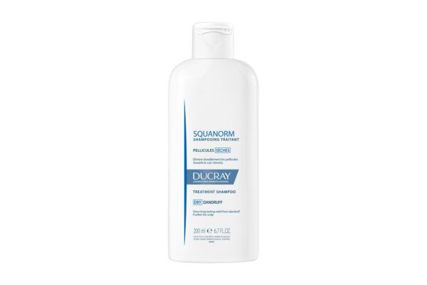 DUCRAY SQUANORM Shampooing pellicules sèches fl 200 ml