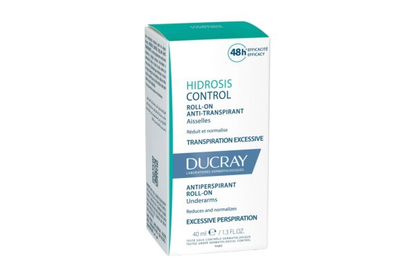 DUCRAY HIDROSIS CONTROL Anti-Transpirant Roll-on 40 ml