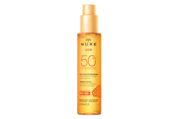 Nuxe Sun Huile Bronz Visage & Corps Sun Protection Factor 50 150 ml