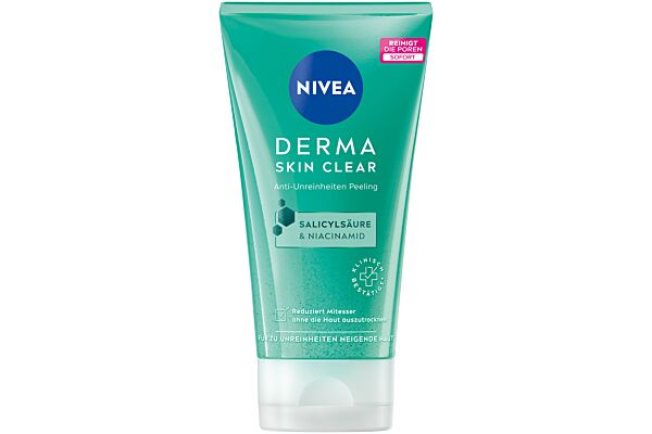 Nivea Derma Skin Clear Anti-Unreinheiten Peeling 150 ml