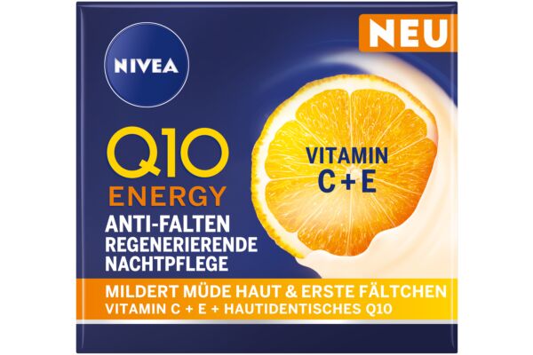 Nivea Q10 Energy Anti-Falten Nachtcreme 50 ml