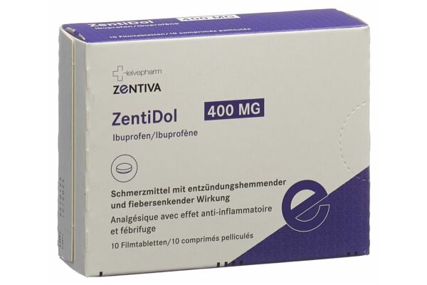 ZentiDol Filmtabl 400 mg 10 Stk