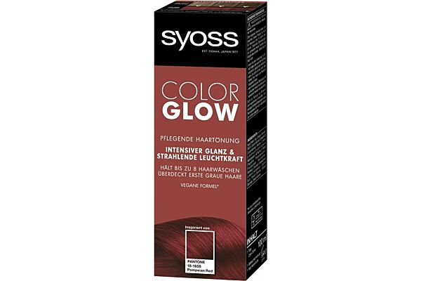 Syoss Color Glow Pompeian Red