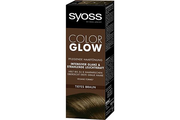 Syoss Color Glow tiefes Braun