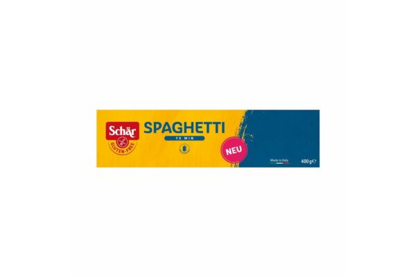 Schär pâtes spaghetti sans gluten 400 g
