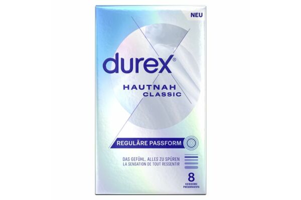 Durex Hautnah Classic préservatif 8 pce