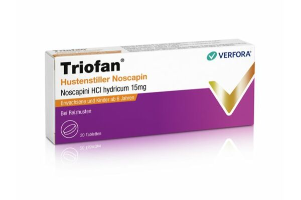 Triofan Antitussif Noscapine cpr 20 pce
