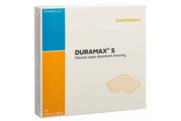 DURAMAX S Silikon-Superabsorber 20x20cm 10 Stk