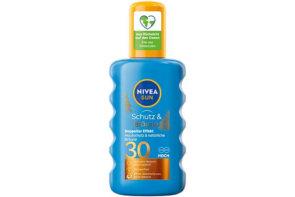 Nivea Sun spray solaire Schutz & Bräune FPS30 200 ml