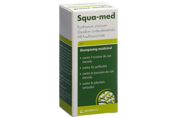 Squa-Med shampooing médicinal pH 5 fl 60 ml