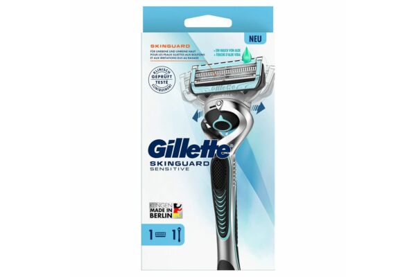 Gillette SkinGuard Sensitive Rasierapparat Flexball mit 1 Klinge