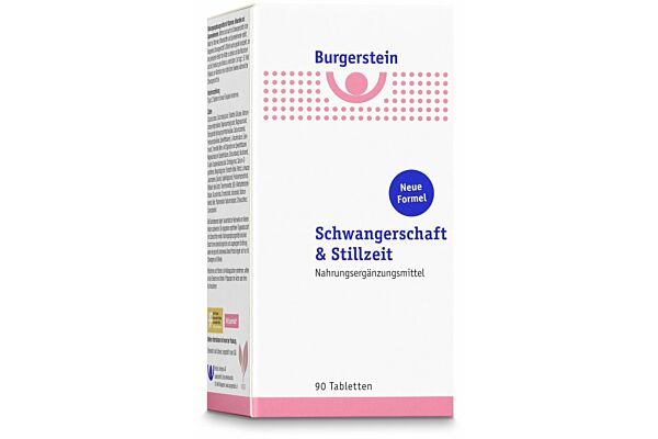 Burgerstein Schwangerschaft & Stillzeit Tabl Ds 90 Stk