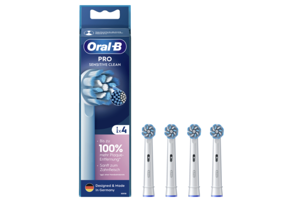 Oral-B Aufsteckbürsten Sensitive Clean Pro 4 Stk