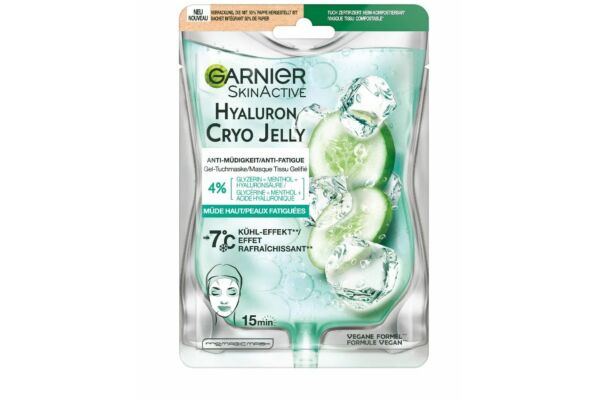 Garnier SkinActive Cryo Jelly masque en tissu face sach 27 g