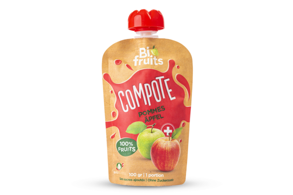 Biofruits Kompott Äpfel Btl 100 g