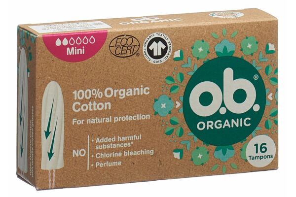 OB organic mini box 16 pce