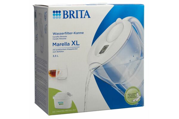 Brita Wasserfilter Marella Maxtra Pro XL weiss