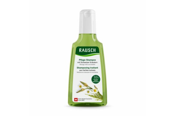 RAUSCH shampooing traitant aux herbes suisses fl 200 ml
