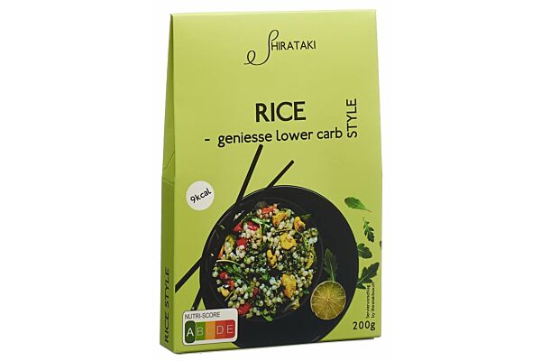 Shirataki Box Rice Style sans gluten 200 g