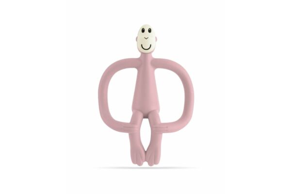 Matchstick Monkey Teething Toy dusty pink