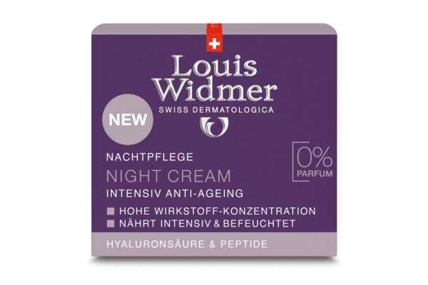 Louis Widmer AAI night cream sans parfum 50 ml