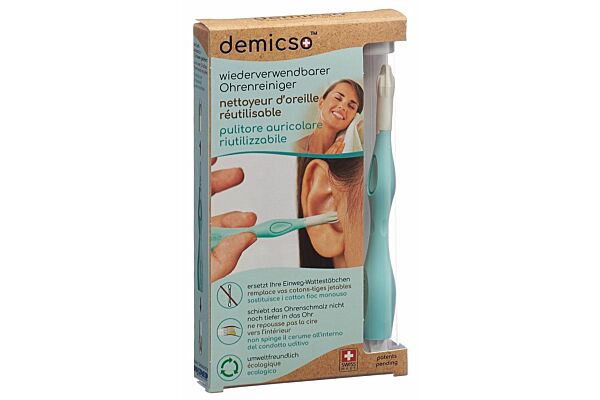 DEMICSO nettoyeur d'oreille réutilisable box