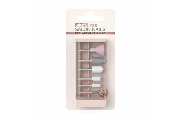 Flawless Salon Nails set de tête de rechange