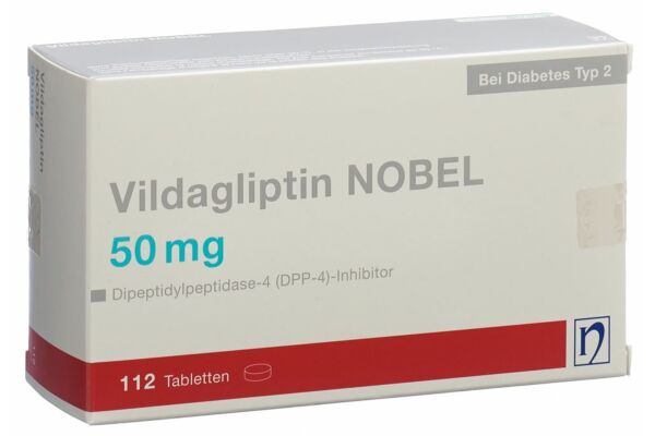 Vildagliptin NOBEL Tabl 50 mg 112 Stk