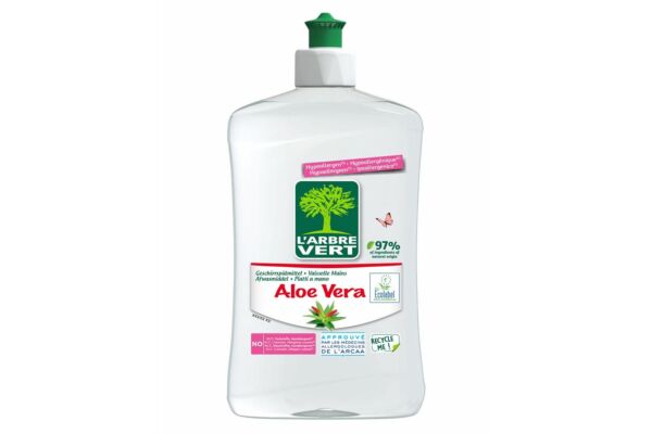 L'ARBRE VERT liquide vaisselle écologique aloe vera fl 500 ml
