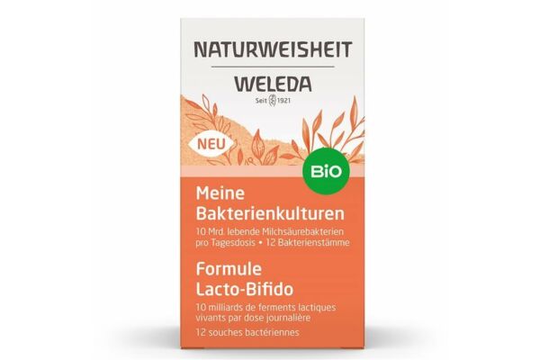 Weleda Naturweisheit Kaps Meine Bakterienkulturen Glas 40 Stk