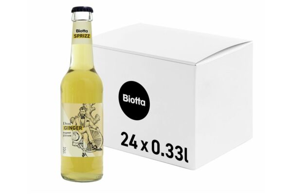 Biotta Sprizz Ingwer-Zitrone 24 x 3.3 dl