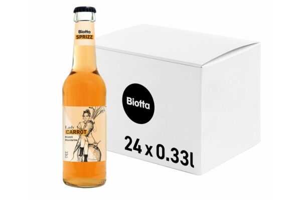 Biotta Sprizz Carotte-Mandarine 24 x 3.3 dl