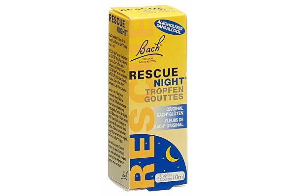 Rescue Night gouttes sans alcool fl 10 ml