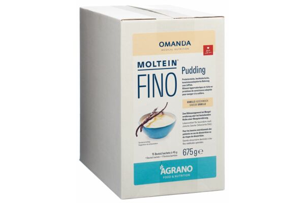 Moltein FINO Pudding vanille 15 sach 45 g