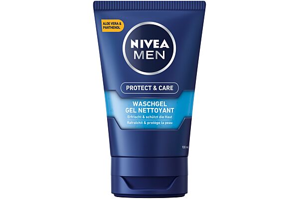 Nivea Men gel nettoyant rafraîchissant protect & care tb 100 ml