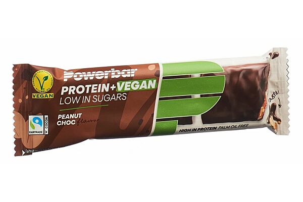 Powerbar Protein+Vegan Riegel Peanut Chocolate 42 g