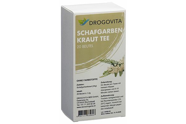 Drogovita Schafgarben Tee Btl 20 Stk