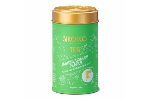 Sirocco boîte thé medium Jasmine Dragon Pearls bte 120 g