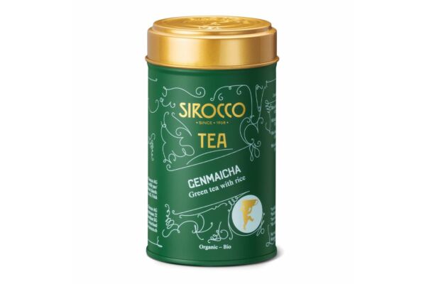 Sirocco boîte thé medium Genmaicha bte 120 g
